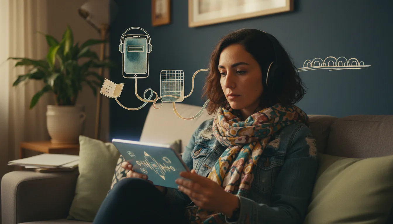 ADHD digital therapeutics: brain-training app on a tablet.