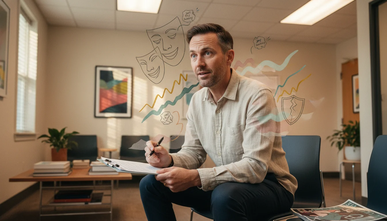 Coming to terms with an ADHD diagnosis received later in life.